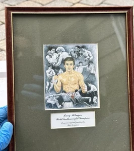 Framed limited edition Peter Deighan print 'Barry Mcguigan - Picture 1 of 5