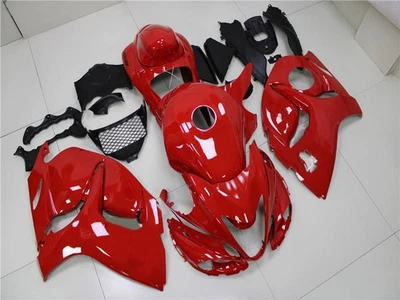 2008 - 2014 - 2020 铃木 Hayabusa GSXR1300 注射 ABS 车身红色整流罩 — 第 1/4 张图片