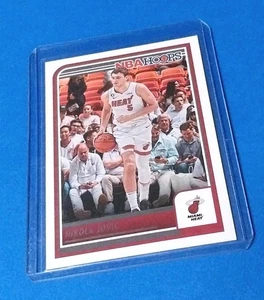 2023-24 Panini Hoops #156 Nikola Jovic Miami Heat Card NBA Basketball - Bild 1 von 1