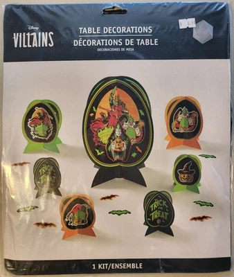 Disney Villains Halloween Party Table Decorations Kit New!!! - Image 1 of 2