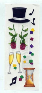 CREATIVE MEMORIES NEW YEARS EVE STICKER STRIP BN & NLA - Picture 1 of 1