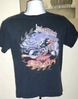 VTG Judas Priest Shirt Mens S Painkiller Heavy Metal Band Tour Tee - Image 1 of 4