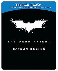 The Dark Knight/Batman Begins (Box Set) (BluRayDVD, 2012)