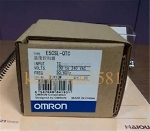 1PZ Nuovo 1pz Omron Regolatore di Temperatura E5CSL-QTC 100-240VAC Qy - Foto 1 di 1