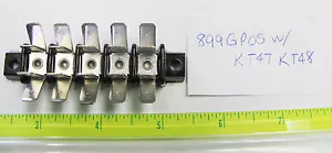 Kulka 899GP05KT4748, 5 Pos einreihig mit 45 und 90 Grad 0,250" QC Begriffe genietet - Bild 1 von 2
