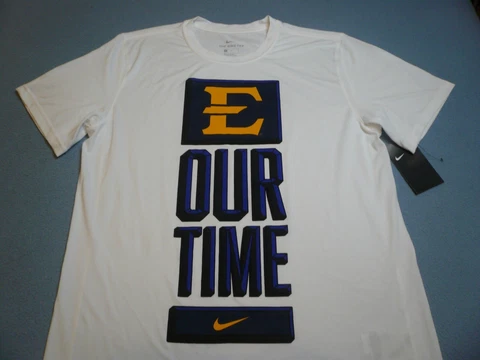 Nike East Tennessee State Buccaneers "Our Time" BRAND NEW shirt ETSU Bucs NWT Cover