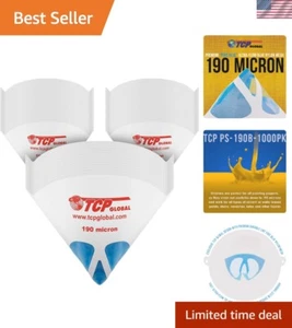 1000 Pack of Paint Strainers with Fine 190 Micron Filter Tips - Premium "Pure... - Picture 1 of 5