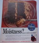 Pillsbury Double Dutch Delux Cake Mixes Magazine Print Advertisement 1962