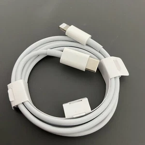 Original Offizielles Apple Typ C USB C auf Lightning Ladekabel für iPhone 12 - Bild 1 von 11