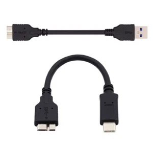 USB 3.1 USB-C Type-C to Micro 3.0 and USB 3.0 Type-A Male to Micro 3.0 B Male - Picture 1 of 8