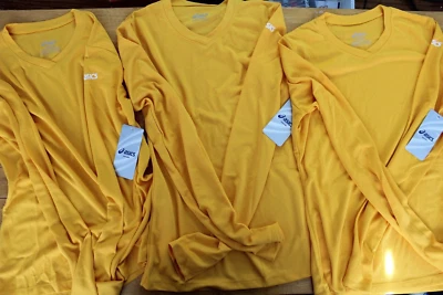 Camisa de correr de calentamiento para mujer ASICS Circuit 7 TALLA PEQUEÑA LOTE DE 4 [NUEVA] NUEVA CON ETIQUETAS Foto 1 de 4