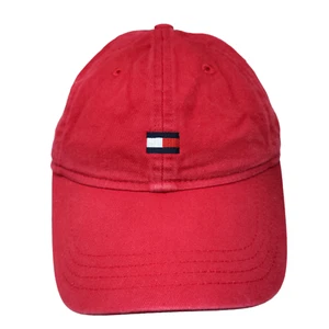 Tommy Hilfiger Men's Slideback Hat Red Size OS Embroidered Logo - Picture 1 of 8