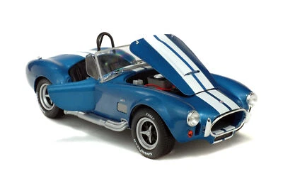 AC Cobra MKII 427 1965 blu metallic modello di auto S1850017 Solido 1:18 - Immagine 1 di 4
