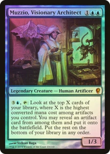 MTG FOIL Muzzio, Visionary Architect - Conspiracy #23 - Picture 1 of 1