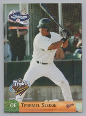 Terrmel Sledge 2003 MultiAd Pacific Coast League AAA All Stars - Image 1 of 2