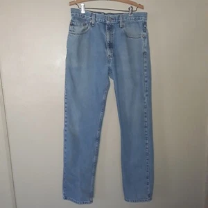 Levi’s 505 Men’s 34x32 Medium Wash Regular Fit Straight Leg Denim Jeans Pair11 - Picture 1 of 7