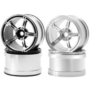 2.2" Alloy Beadlock Wheels Rims for 1/10 RC Crawler Wraith TRX4 D90 SCX10 CC01 - Picture 1 of 34