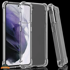 For Samsung Galaxy S22 /Plus Ultra Clear Hybrid TPU Protective Rubber Case Cover - Picture 1 of 40