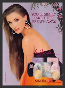 Le Jardin Stampa Anni '90 Pubblicità 1990 Jane Seymour Max Factor Young - Foto 1 di 1