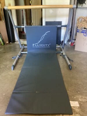FLUIDITY Fitness Evolved Ballet Barre Exercise Bar Pilates, Dance & Yoga Mat - Image 1 of 4