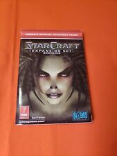 Starcraft Brood war Primas Official Strategy Guide expansion set (no game)