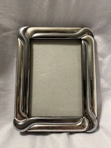 Silver Swirl Style 5x6 Picture Frame Rear Loading Fits 3x4.5” Picture - Picture 1 of 3