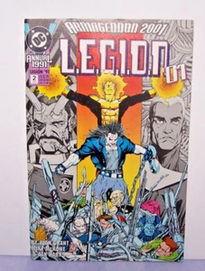 Cómic 1991 DC Muy buen estado Legión Armagedón 2001 Anual #2 - Imagen 1 de 5