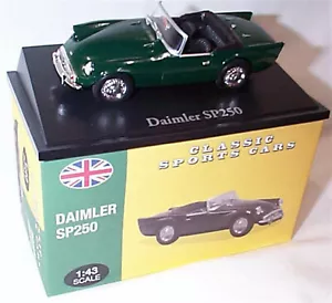 Daimler SP250 Dark Green 1:43 Scale Atlas 4656126 Classic Sports Cars New Boxed - Picture 1 of 2
