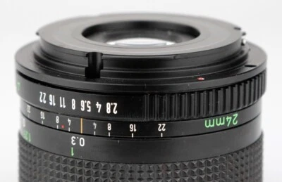 Canon FD 24/2.8 28/2.8 lens to EF conversion mount - Image 1 of 4