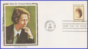 USA5 #1926 U/A COLORANO SILK FDC Edna St. Vincent Millay - Picture 1 of 1