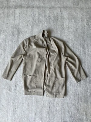 Chaqueta Cárdigan Frenchie Nordstrom Beige Tostado Cortina Talla Pequeña Foto 1 de 4