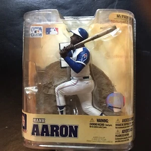 MLB Cooperstown Collection Hank Aaron Atlanta Braves Figure McFarlane New 2008 - Picture 1 of 4