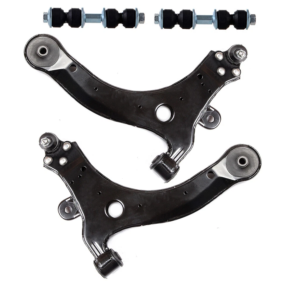 4Pcs Front Lower Control Arms Sway Bars For 1997-2003 2004 Buick Century Regal - Image 1 of 1