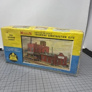 KIT ATAÚD AHM MINIKITS HO GRUSOM #5820 SELLADO NUEVO Caja abierta - Imagen 1 de 6