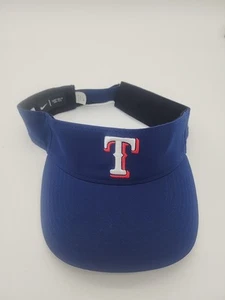 Texas Rangers Blue Visor Nike Dri-Fit Baseball MLB Adjustable Hat Cap - Picture 1 of 6