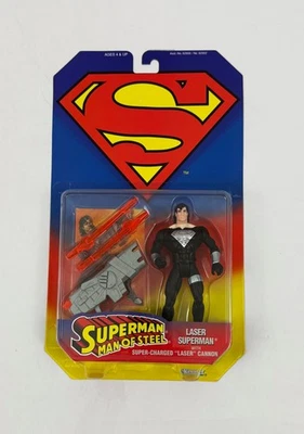 超人钢铁侠激光DC漫画老式1995年可动人偶肯纳 — 第 1/4 张图片