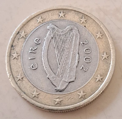 1 EURO EIRE 2002 RARE - Photo 1/3