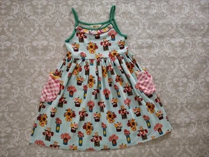 Vestido Matilda Jane 6 Brillante Sueño Bolsillo Lleno de Flores Girasol Guinga - Imagen 1 de 4