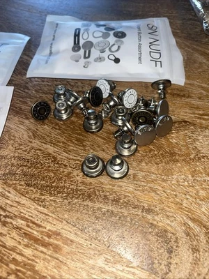 Buttons For Denim Jeans Sewing Projects 20 In Pack - Image 1 of 4