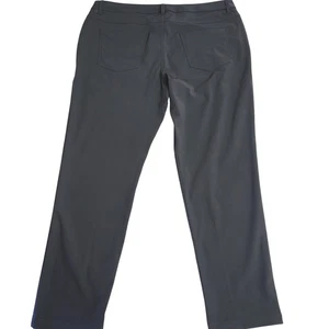 Lululemon ABC Pants Mens 40x32 Black Slim Fit Performance Warpstreme Classic 5pk - Picture 1 of 8