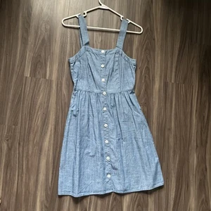 J.Crew Damen leichtes Jeanskleid Gr. 00 - Bild 1 von 5