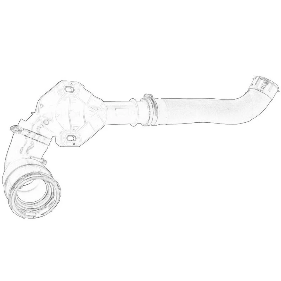 Genuine Renault Master 2.3 dCi Turbo Intercooler Hose Pipe (144605225R)