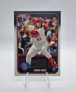 2024 Topps Update Series - Pedro Pages /99 #US338 (RC) St Louis Cardinals SP - Picture 1 of 2