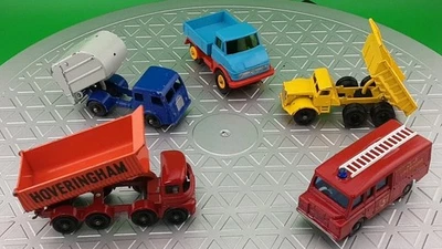 Lot Of 5 Vintage Matchbox Service Vehicles #'s 49, 17, 6, 15 and 57 - Lot A815 - Image 1 of 4