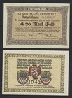 Marktredwitz  Stadt   4,20 Goldmark 20. 11. 1923  Notgeld   aus  Bayern  ( 904