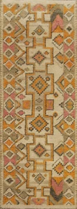 Geometric Wool Moroccan Handmade 9 ft Runner Rug Hallway Carpet 3x9 - Picture 1 of 10