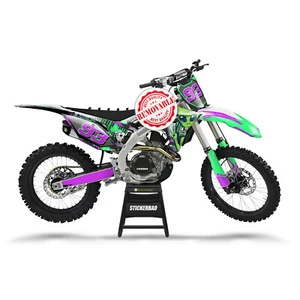 For Honda CRF450R 15-19 Custom Number Decals Motocross MX Bike Stickers - Picture 1 of 17