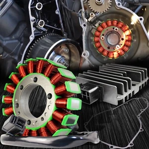 Estator de bobina magnética OE + rectificador de voltaje + conjunto de juntas. 06-11 Ninja 650/Versys/ER - Imagen 1 de 12