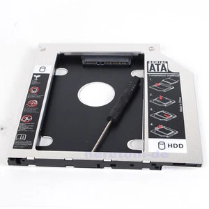 2nd SSD HDD Festplatten Caddy Adapter für HP 245 250 255 450 470 G4 G5 G6 GUD1N - Afbeelding 1 van 6
