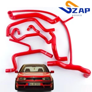 Silicone Radiator Hose Kit for 1994-1999 98 97 VW GOLF GTI MK3 VR6 2.8 V6 94-98 - Picture 1 of 11